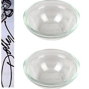 Dolly Parton Clear Glass Prep Bowl Set